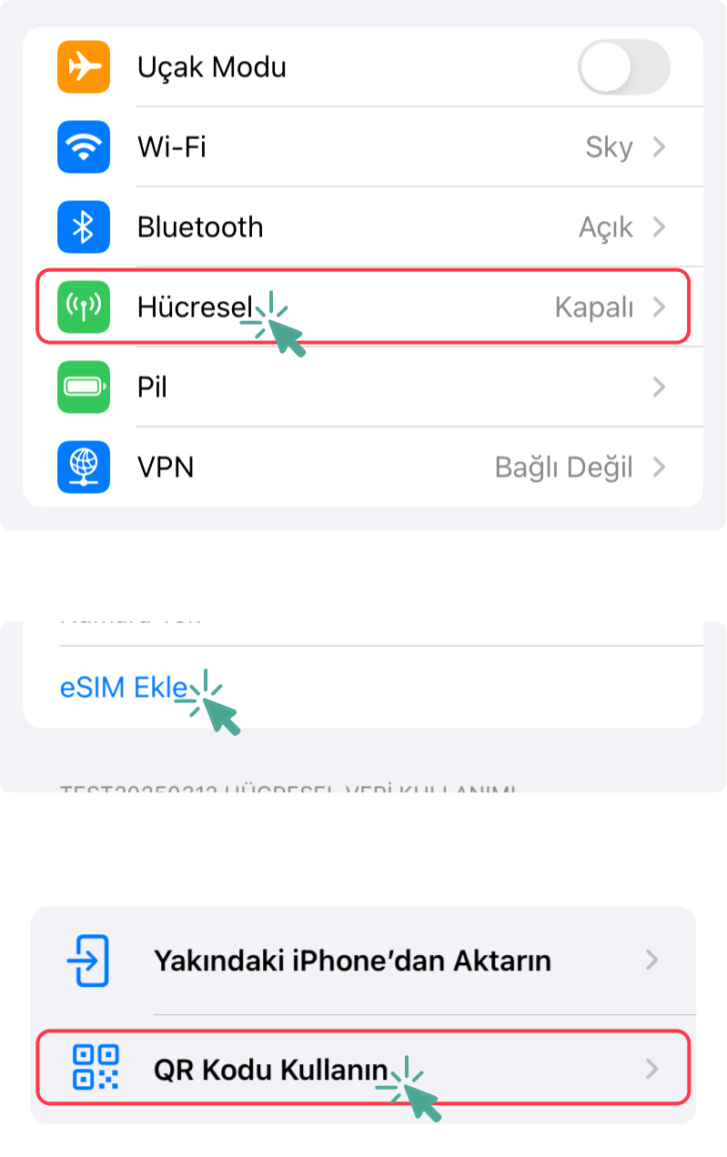 iPhone Instructions Step 1
