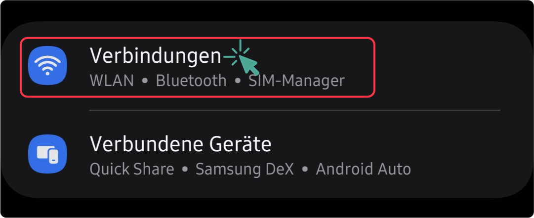 Android Instructions Step 1